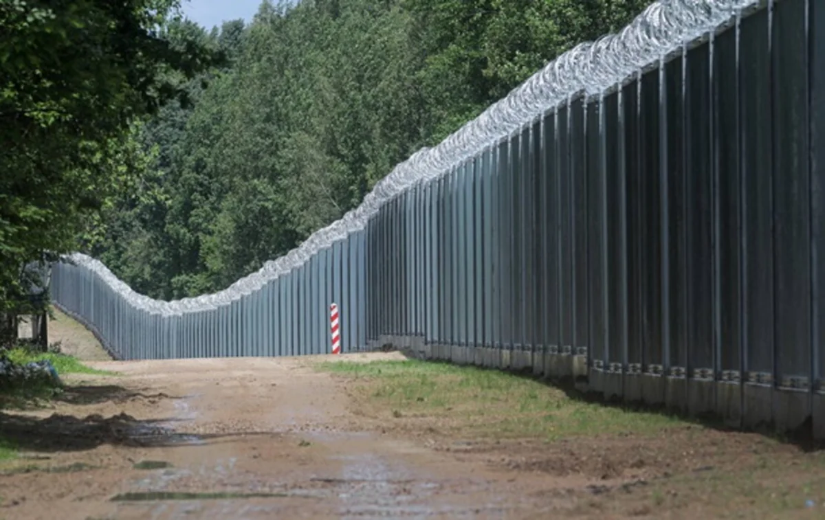 Польша объявила тендер на строительство электронного барьера на границе с Беларусью