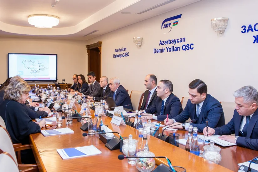 “Azərbaycan Dəmir Yolları”nda Dünya Bankının missiyası ilə müzakirələr aparılıb