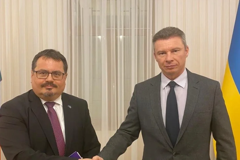 Глава представительства ЕС в Азербайджане встретился с послом Украины