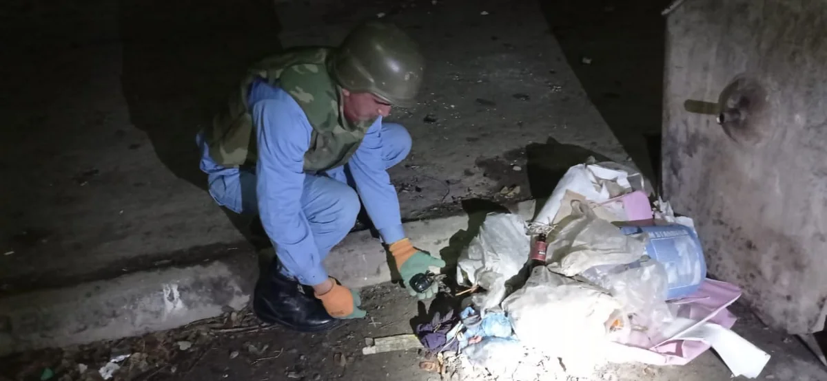 В Гяндже обнаружены ручные гранаты