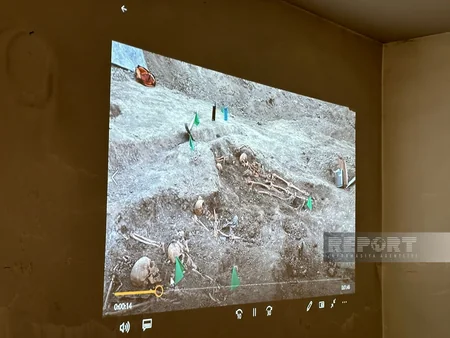 Media reps visit site of mass grave discovery in Azerbaijan’s Shusha