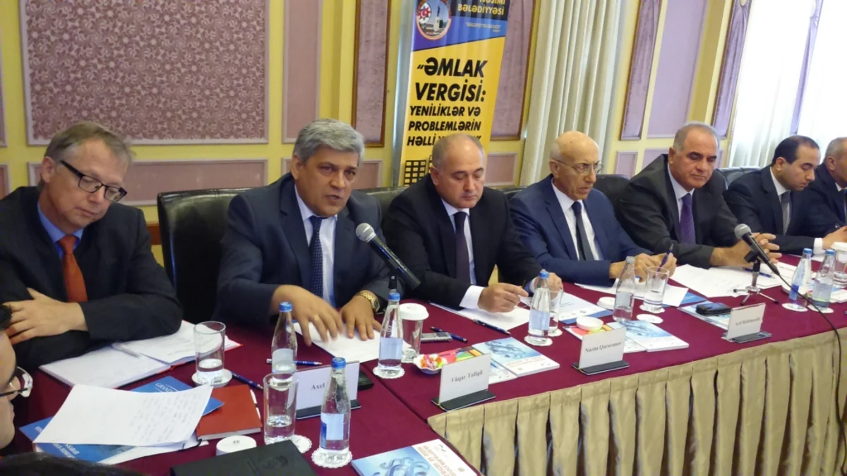 Bakıda əmlak vergisinə həsr olunmuş seminar keçirilir