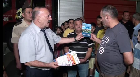 FHN növbəti şərti yanğın təlimi keçirib