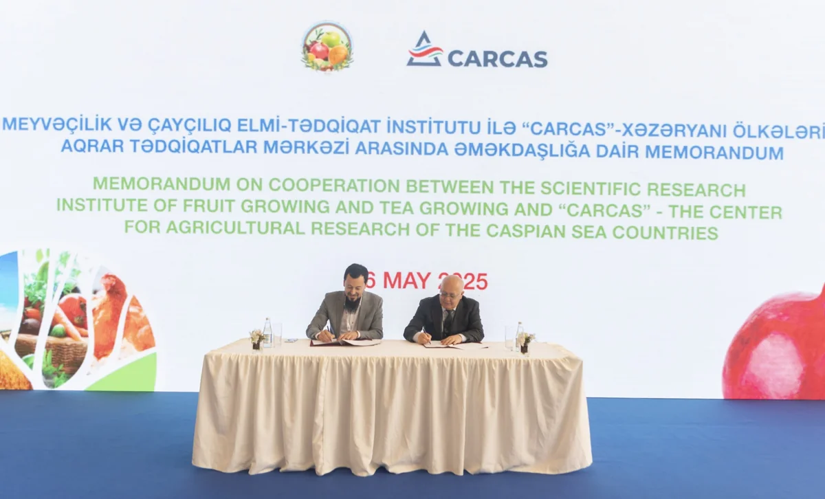 CARCAS Center, Institute of Fruit Growing and Tea Cultivation sign “Memorandum of Strategic Cooperation” in agriculture