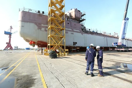Bakı Gəmiqayırma Zavodunda 6 gəminin inşasına başlanılıb