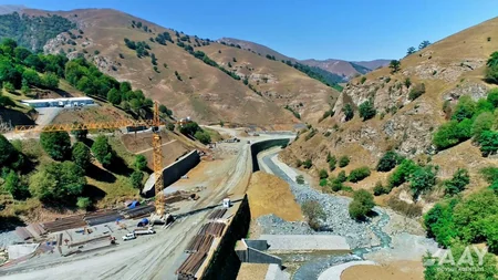 Toğanalı-Kəlbəcər-İstisu yolunun və Murovdağ tunelinin inşası davam etdirilir