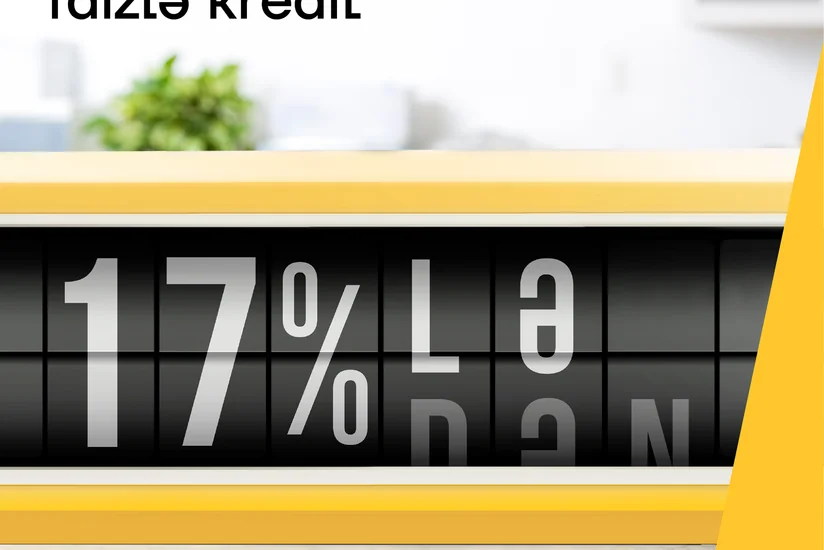 “Yelo Bank”dan illik 17 %-lə kreditlər