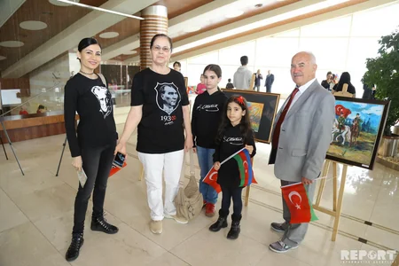 Bakıda Türkiyənin Milli Suverenlik və Uşaq Bayramı ilə əlaqədar tədbir keçirilib