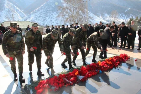 Goranboyda Xocalı faciəsi anılıb, ehsan süfrəsi təşkil olunub