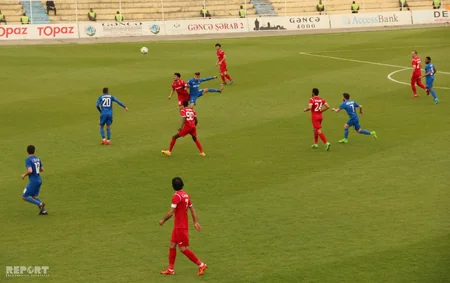 Kəpəz Gəncədə Keşlə ilə heç-heçə edib - VİDEO