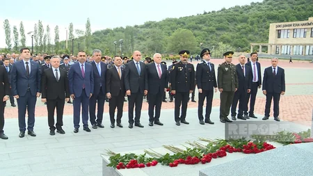 Şəkidə Heydər Əliyevin 100 illik yubileyi qeyd olunub