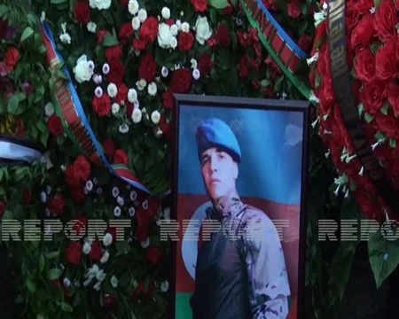 Şəhid Xəlilov Qədim İsmayıllıda dəfn edilib