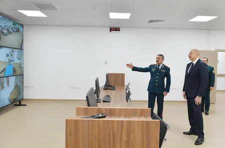Prezident Bakıda DSX-nin yeni hərbi hospital kompleksinin açılışında iştirak edib - YENİLƏNİB