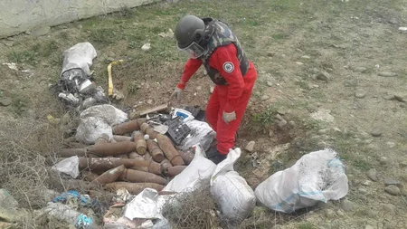 Gəncədə xeyli sayda mərmi aşkarlandı