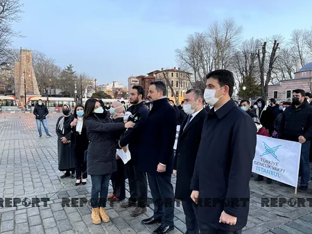 Türkiyəli gənclər Xocalıya ədalət tələb edir