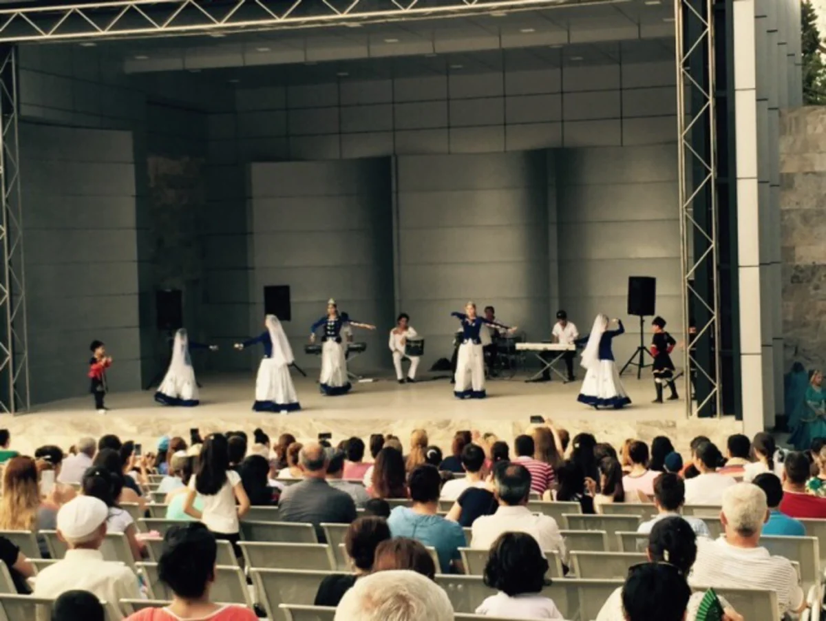 Sumqayıt “Yaşıl teatr”ında konsert olub