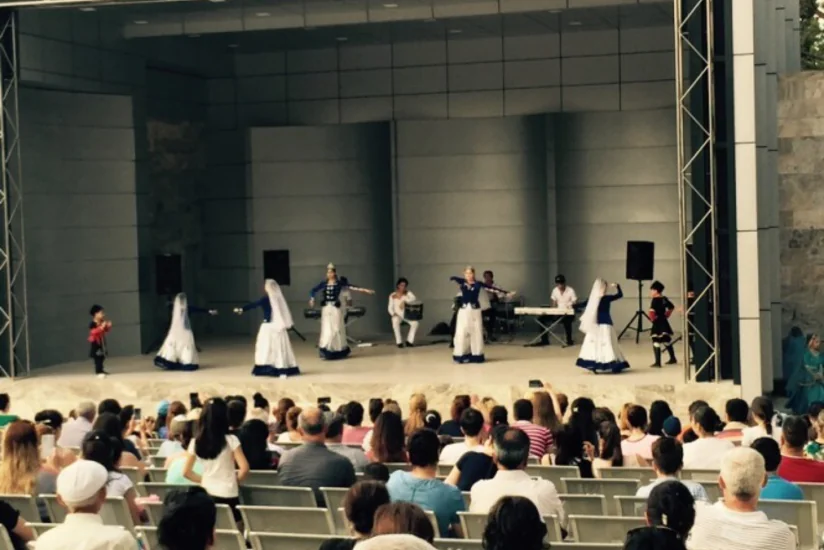 Sumqayıt “Yaşıl teatr”ında konsert olub