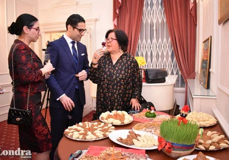 Londonda Azərbaycan səfirliyində Novruz bayramı qeyd olunub