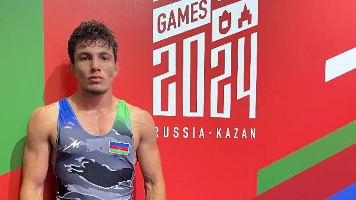 Azərbaycanın sərbəst güləşçisi BRICS Sports Games Kazan 2024də bürünc medal qazanıb