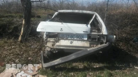 Quba-Xaçmaz yolunda avtomobil qəzası baş verib - FOTO