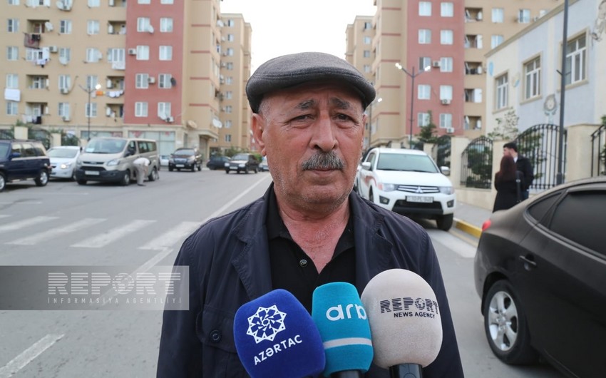 Füzuli sakini: Bizə bu günü yaşadan Ali Baş komandana təşəkkür edirəm