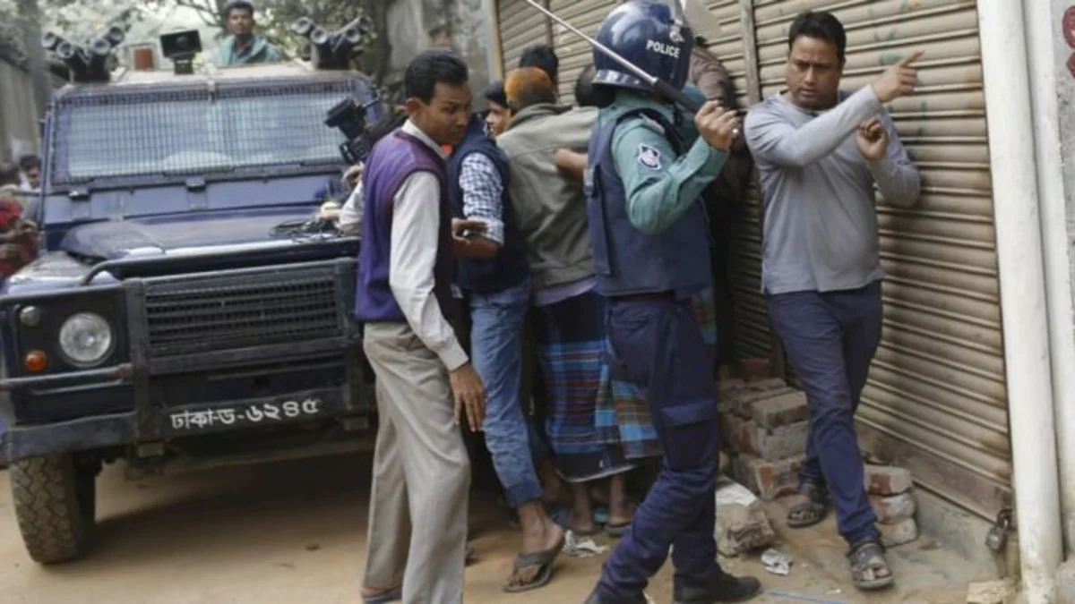 Woman blows herself up in Bangladesh raid