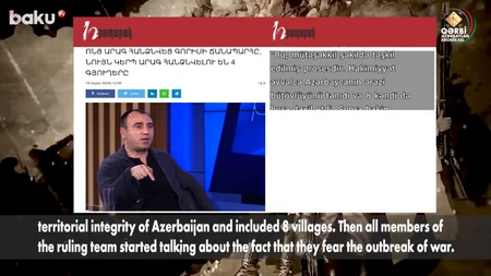 Qərbi Azərbaycan Xronikası: Ermənilərin qondarma 31 kənd iddiası