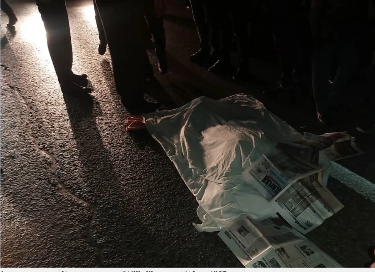 Bakıda avtomobil piyadanı vuraraq öldürüb - FOTO - YENİLƏNİB - VİDEO