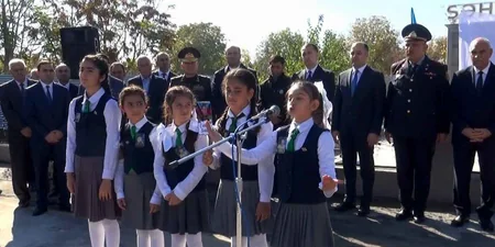 Şərurda şəhid Sahil Cəlilovun xatirəsinə bulaq-abidə ucaldılıb