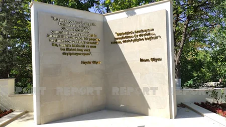 Şəhid jurnalistlərin ailə üzvləri Qubadakı Media şəhidləri parkını ziyarət ediblər