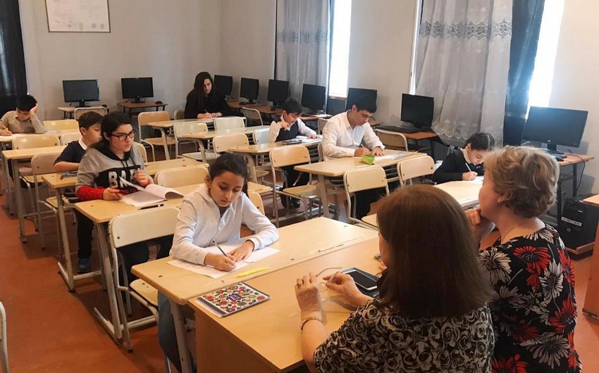 Məktəbi vaxtından əvvəl bitirmək istəyənlər imtahan veriblər