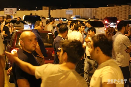 Ziya Bünyadov prospektində yaşlı kişini maşın vuraraq öldürüb - FOTO - VİDEO - YENİLƏNİB