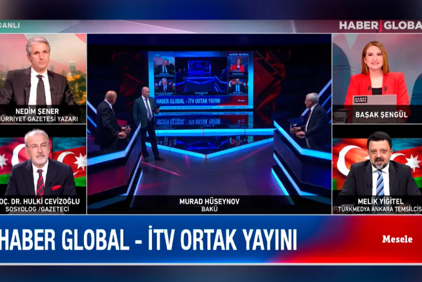 Haber Global və İctimai Televiziya Azərbaycan-Türkiyə münasibətləri mövzusunda ortaq yayım təşkil edib