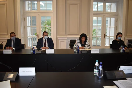 Gürcüstan prezidenti Azərbaycanın XİN başçısını qəbul edib