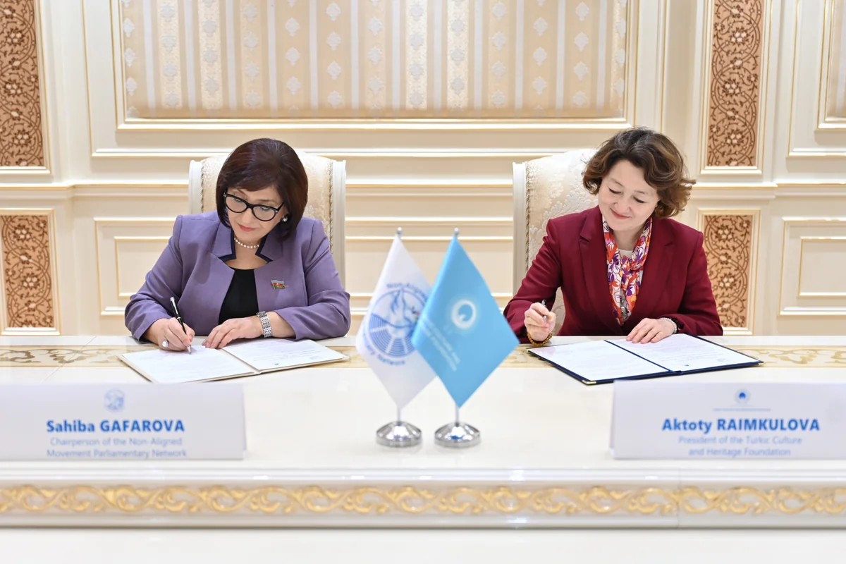 NAM Parliamentary Network, Turkic Culture and Heritage Foundation sign Memorandum