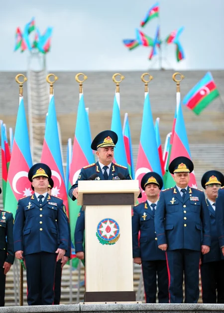 DSX Akademiyasının gənc zabitləri Sərhədçi zabit andı”nı qəbul edib