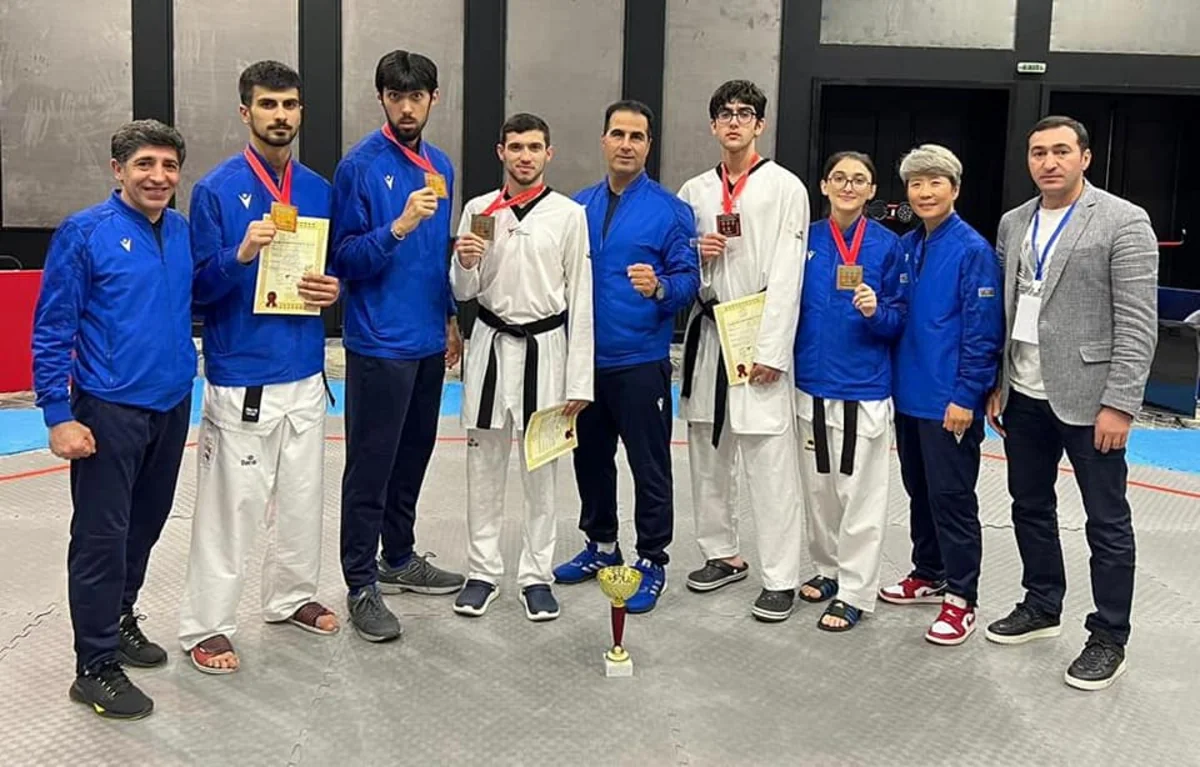 Bolqarıstanda taekvondo üzrə Avropa çempionatında Azərbaycan idmançıları 6 medal qazanıblar