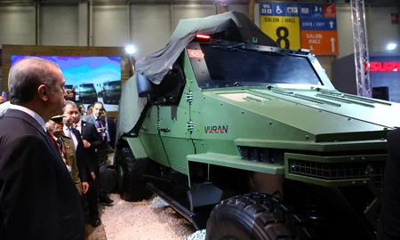 Turkey seeks independent defense production: Erdogan