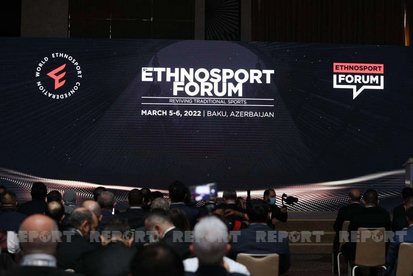 Bakıda V Beynəlxalq Etnosport Forumunun iştirakçıları birgə bəyanat imzalayıb