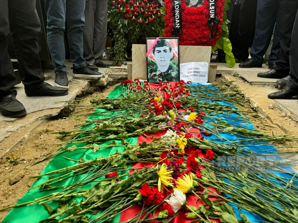Sumqayıtda Birinci Qarabağ müharibəsinin şəhidi Səfəralı Səfərov dəfn edilib - YENİLƏNİB