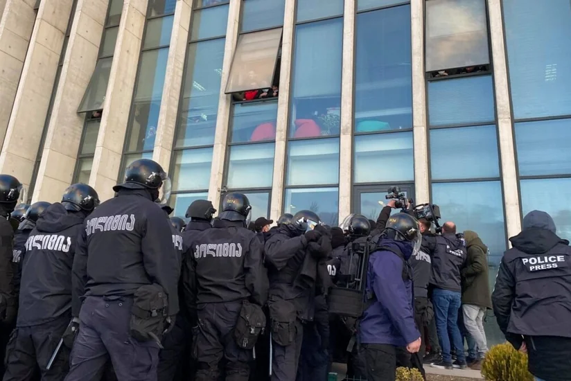 Gürcüstanda qanuni oğrulara qarşı əməliyyat keçirilib, 13 nəfər saxlanılıb