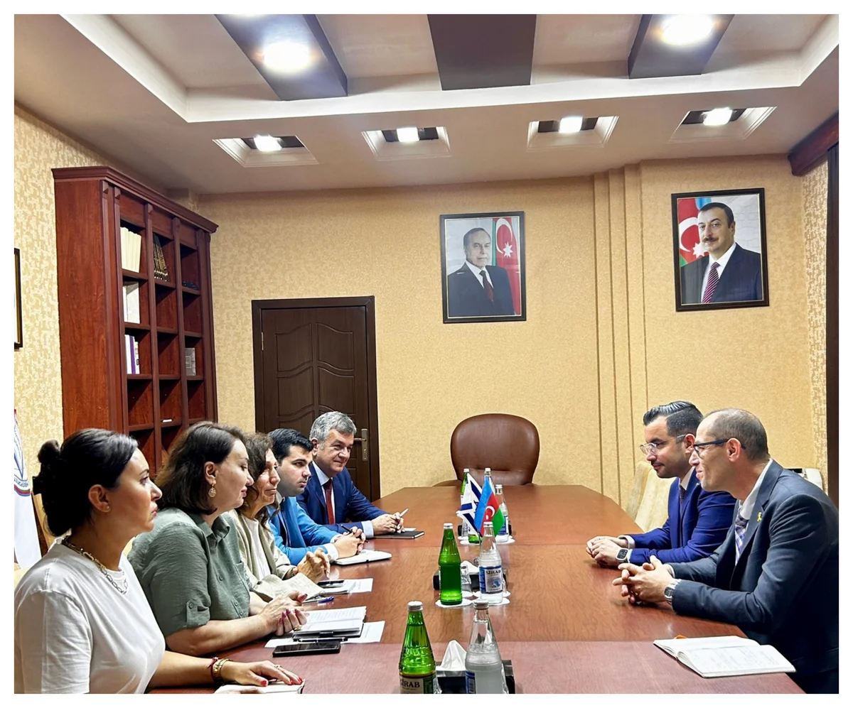 İsrail səfiri Azərbaycan Dillər Universitetini ziyarət edib
