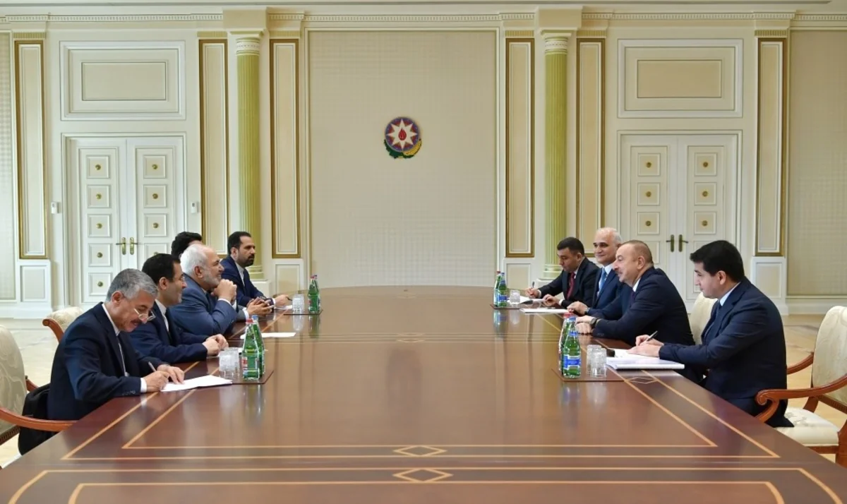 President Ilham Aliyev received delegation led by Iranian Foreign Minister