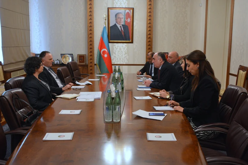 Elmar Məmmədyarov İsrailin Azərbaycandakı səfirini qəbul edib