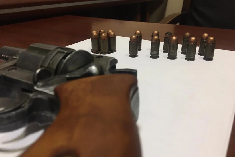 Gəncə sakinində silah aşkarlanıb