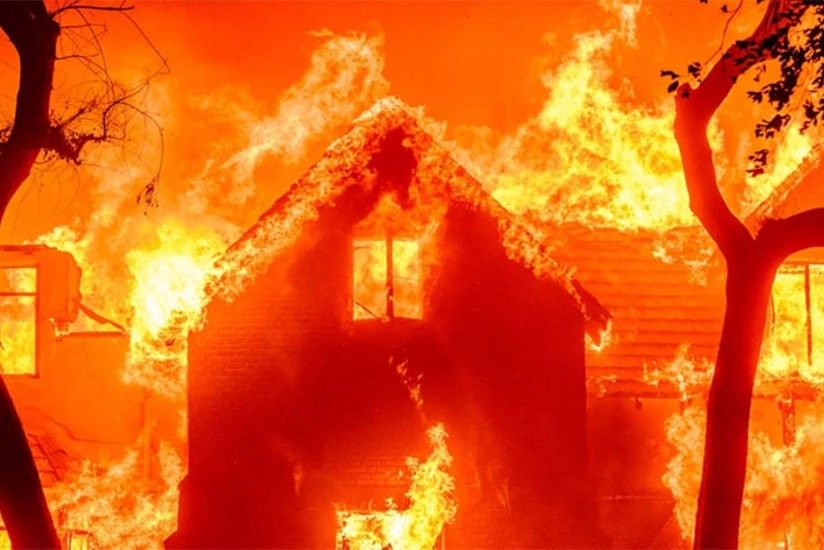 Rusiyada evdə baş verən yanğında 4 nəfər ölüb