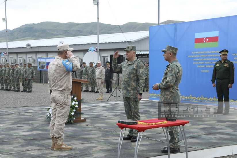 Azərbaycanın bir qrup hərbçisi təltif edilib