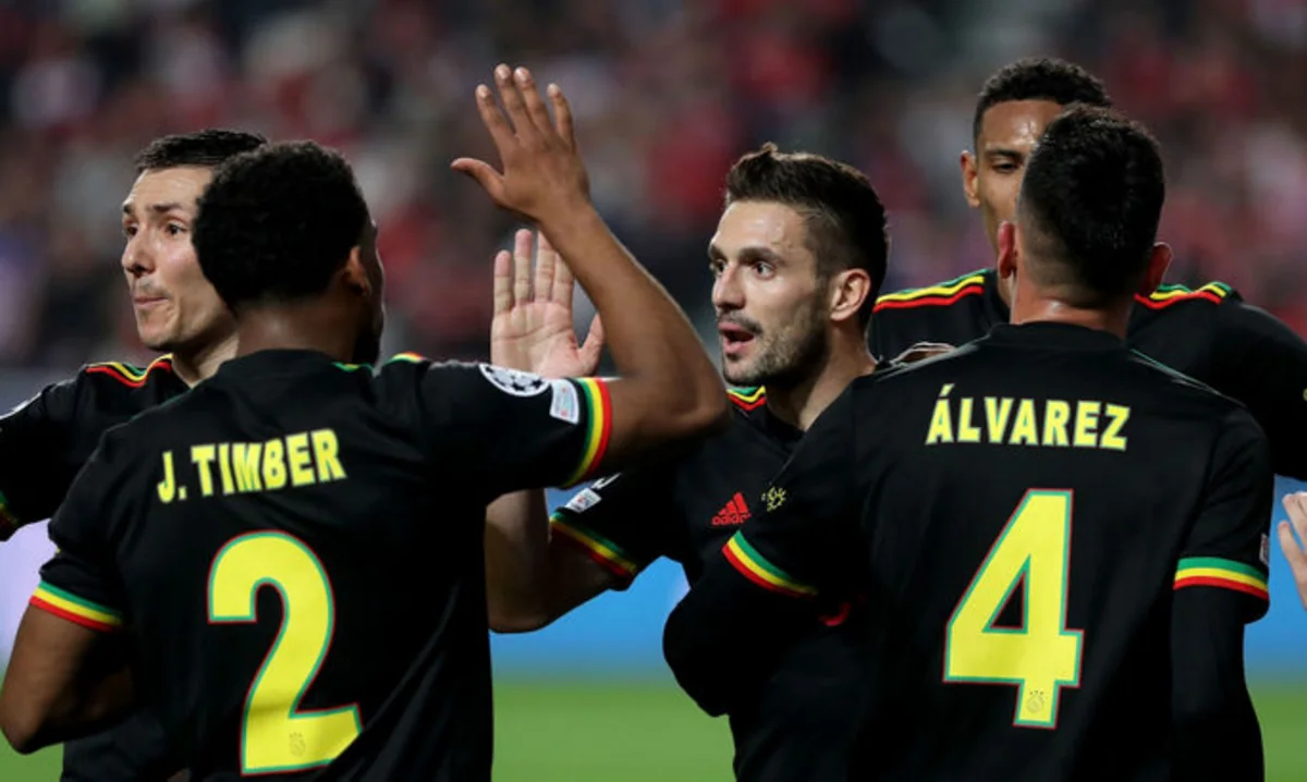 ЛЧ: Бенфика и Аякс сыграли вничью