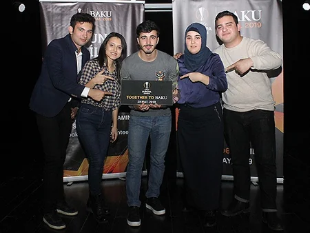 Bakıda keçiriləcək Avropa Liqasının finalı ilə bağlı ADMİU-da tələbələrlə görüş keçirilib