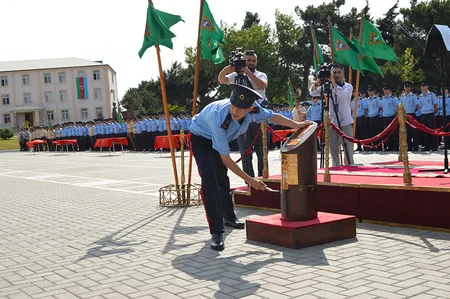 Cəmşid Naxçıvanski adına Hərbi Liseyin 52-ci buraxılış mərasimi keçirilib